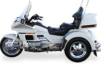 Classic II Solid Axle Motor Trike Conversion for Honda GL 1500