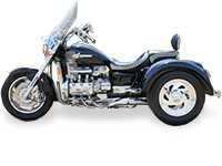 Solid Axle Motor Trike Conversion for Honda Valkyrie & Interstate