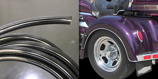 Chrome Fender Trim