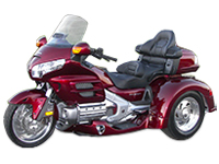 Motor Trike Fastback Kit for Honda GL1800 Gold Wing