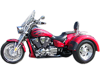 Motor Trike Kit for Honda VTX 1300 and 1800
