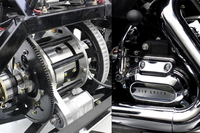 Motor Trike Mechanical Reverse