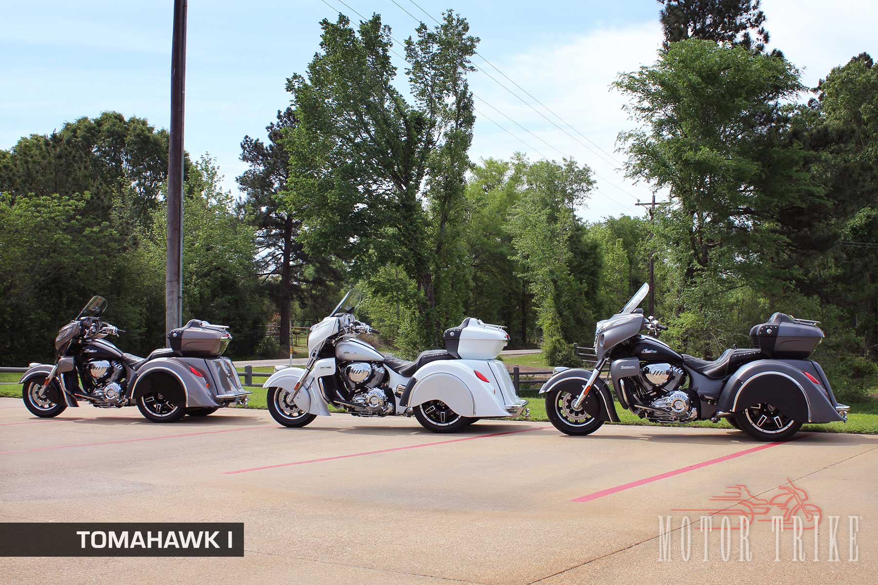 Motor Trike TOMAHAWK I Kit for Indian Motorcycle Models