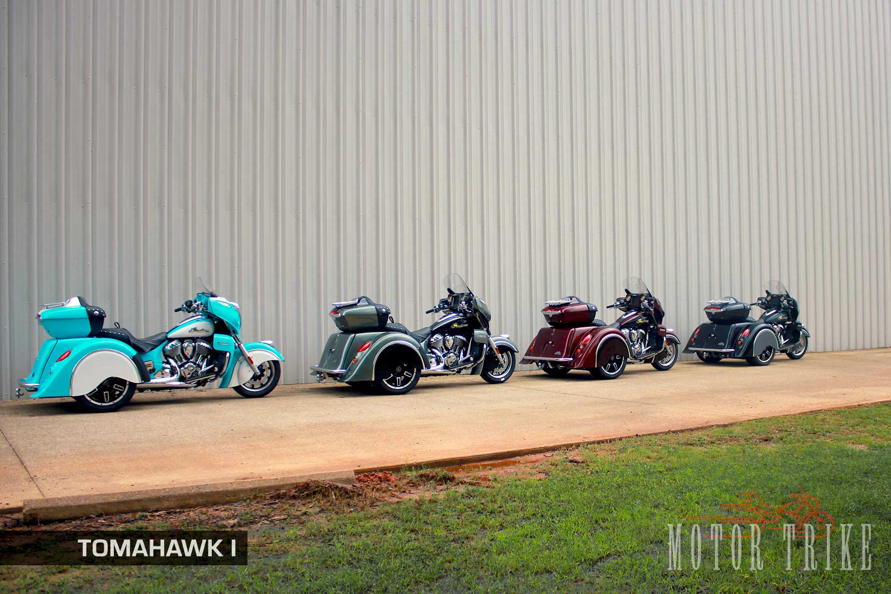 Motor Trike TOMAHAWK I Kit for Indian Motorcycle Models