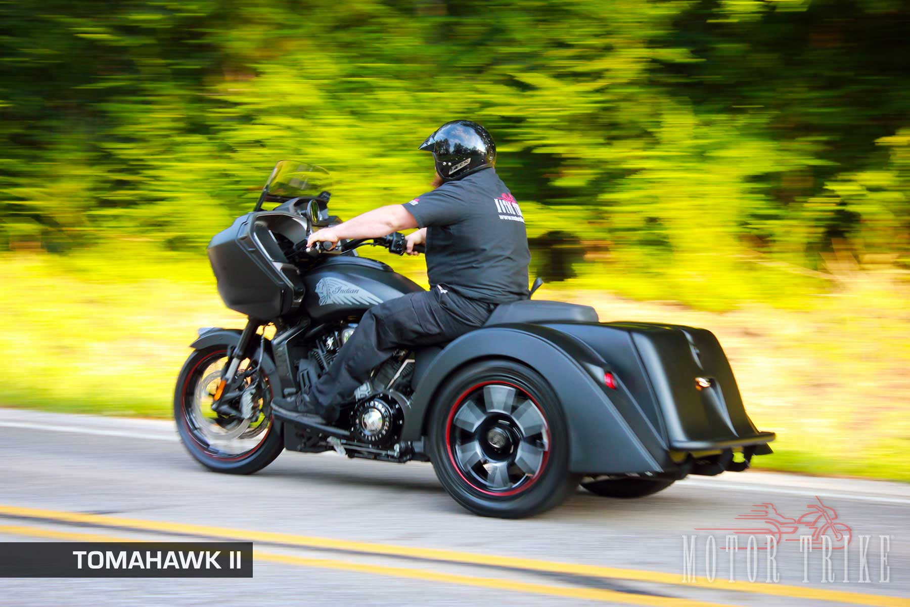Motor Trike TOMAHAWK II Kit for Indian Motorcycle Models
