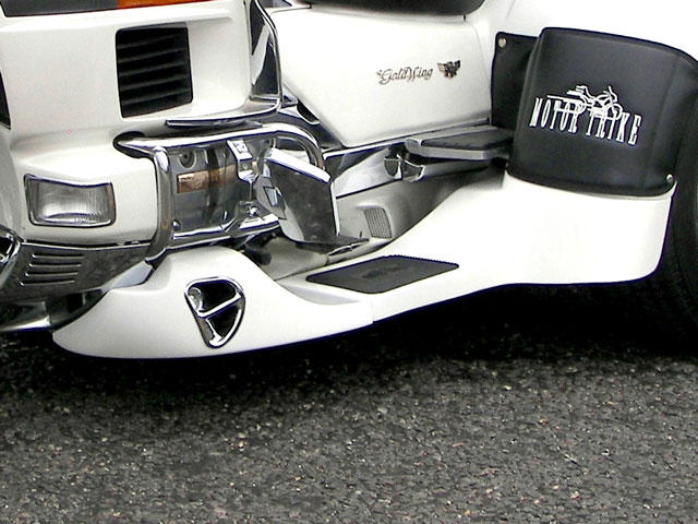 GL 1500 Coupe Motor Trike Conversion Aqua Shields Running Boards