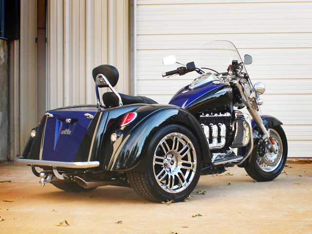 Triumph Rocket Trike with IRS Color-Match Paint