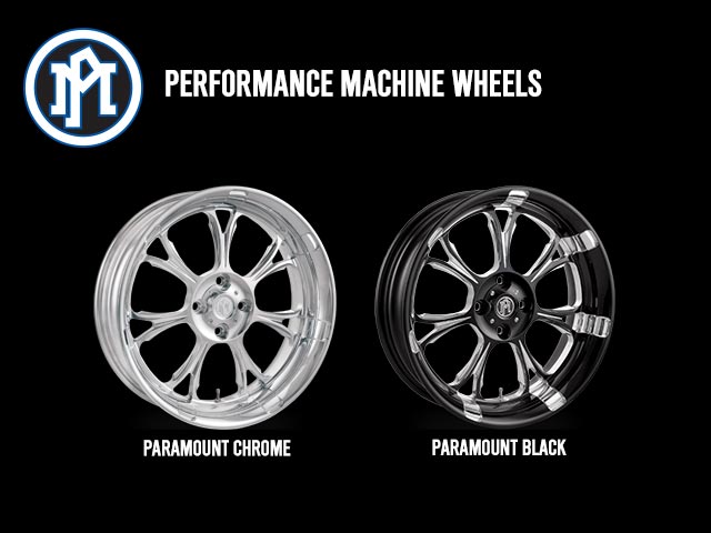 Raptor IRS Motor Trike Conversion - Performance Machine Wheel Options