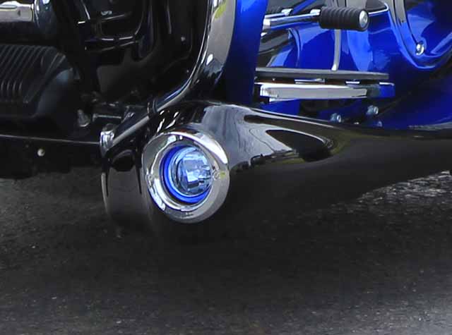 Gladiator IRS Motor Trike Conversion Fog Light Chrome Accent Rings