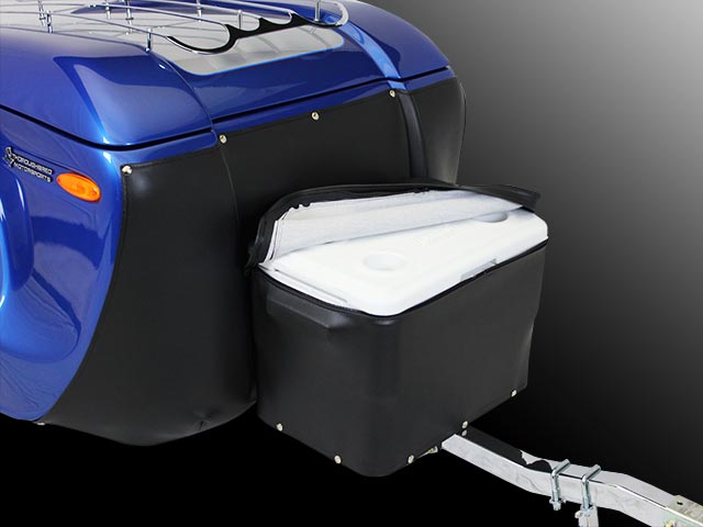 Thoroughbred Lil' Deuce Trailer for Harleys Cooler Rack