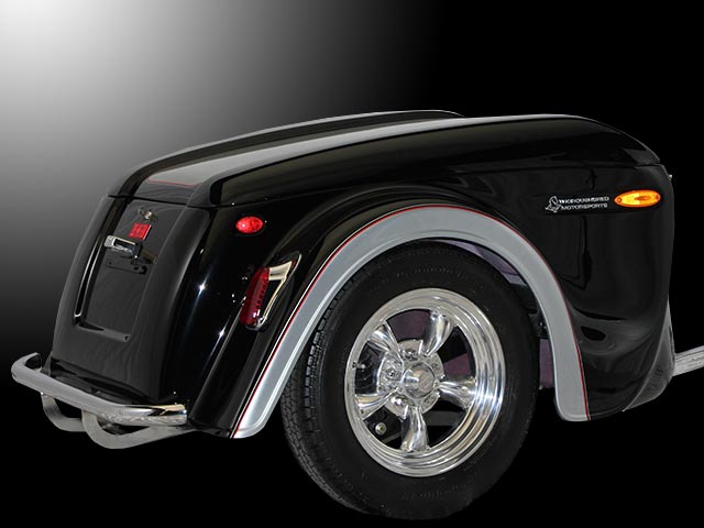 Thoroughbred Lil' Deuce Trailer for Harleys Multi-tone Paint