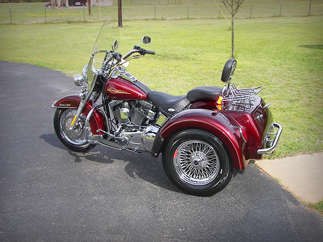 Softail trike on sale