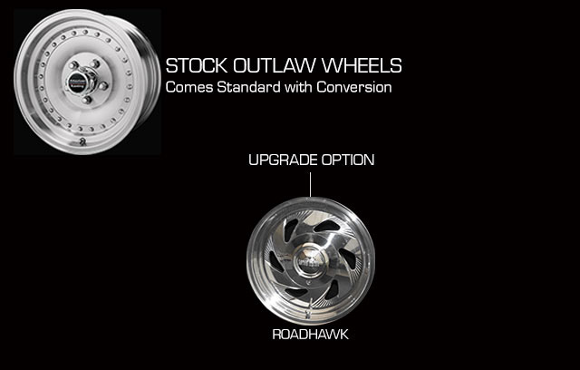 V-Rod Coupe/Roadster Motor Trike Conversion Wheel Options
