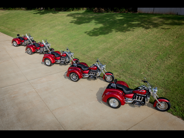 Photo of Triumph Rocket Trike with IRS
