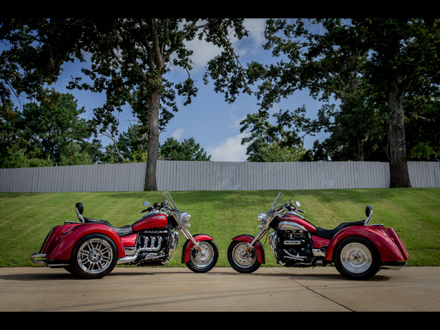 Photo of Triumph Rocket Trike with IRS