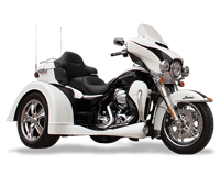 Trike kits for Harley-Davidson bikes